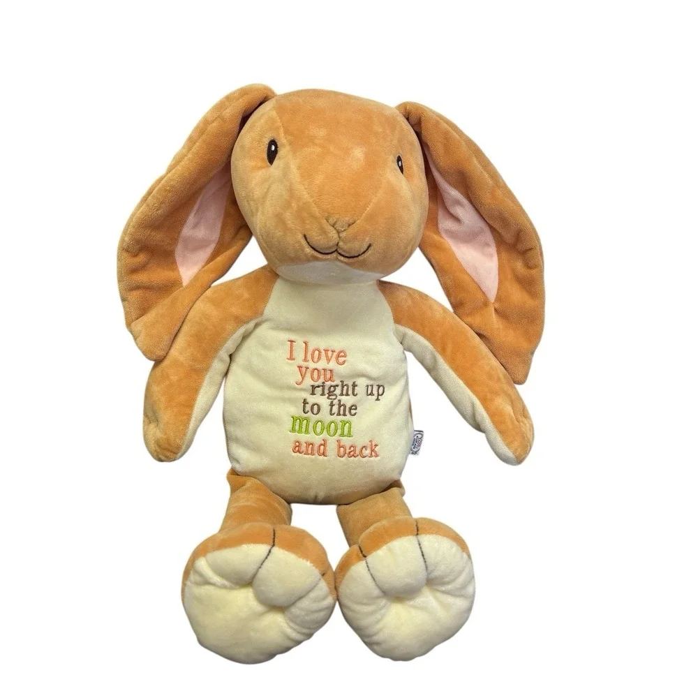 Guess How Much I Love You Plush Bunny‎ Rabbits Baby Lovey Soft Eyes Set of 2